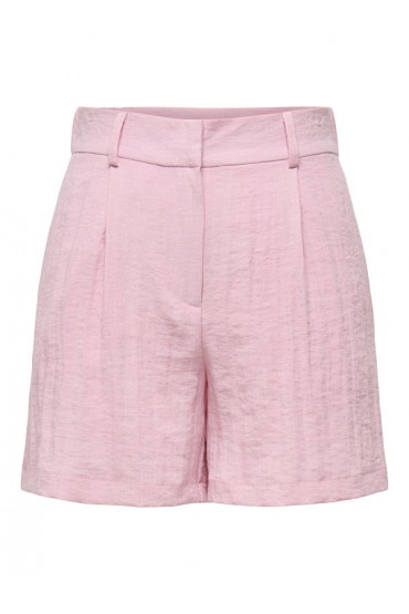 ONLITA HW LINEN LOOK SHORTS TLR - ΡΟΖ