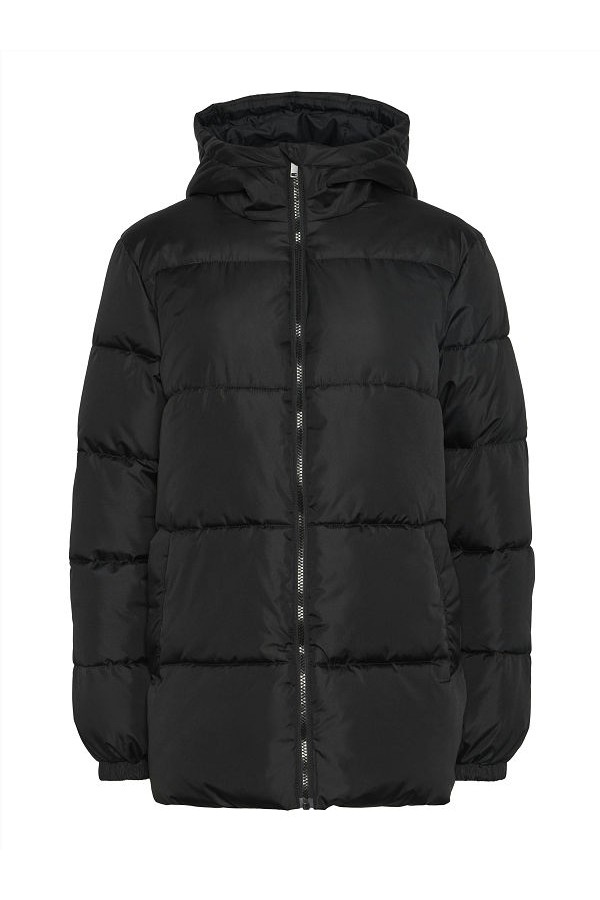 PCMADDIE PUFFER JACKET NOODS BC - ΜΑΥΡΟ