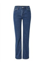 PCKELLY MW STRAIGHT JEANS - ΜΠΛΕ