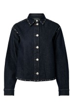 PCKARLA LS DENIM SHIRT D2D FSY PP - ΜΠΛΕ