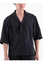 VITTORIO OVERSHIRT - ΜΑΥΡΟ