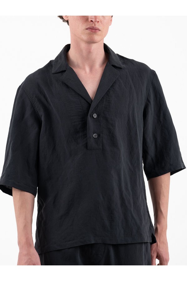 VITTORIO OVERSHIRT - ΜΑΥΡΟ