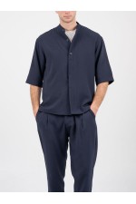 VITTORIO OVERSHIRT - ΜΠΛΕ