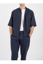 VITTORIO OVERSHIRT - ΜΠΛΕ