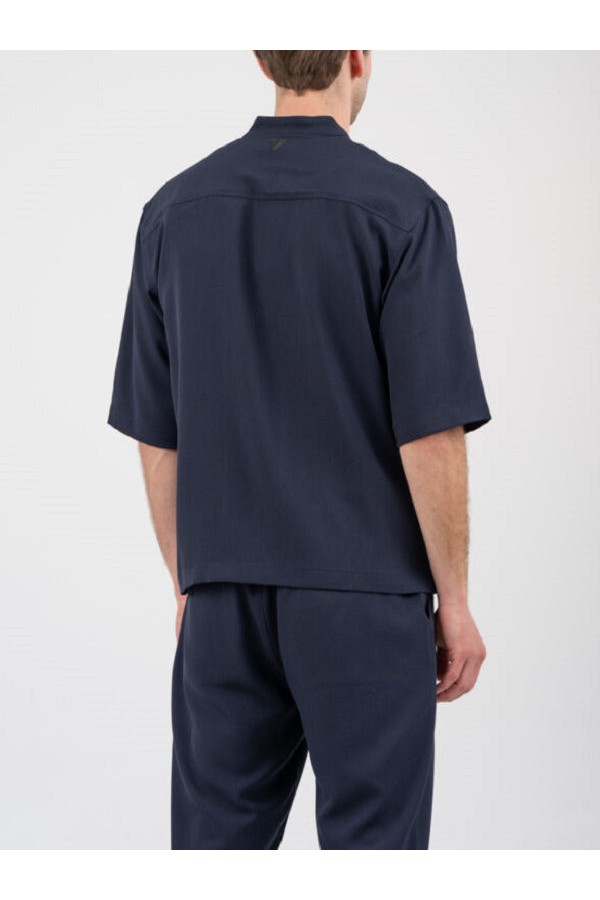 VITTORIO OVERSHIRT - ΜΠΛΕ