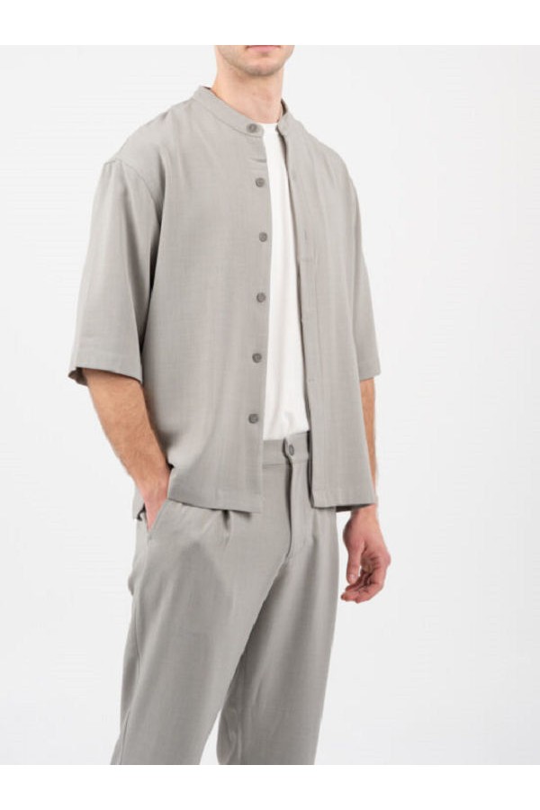 VITTORIO OVERSHIRT - ΓΚΡΙ