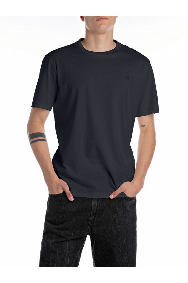 REPLAY T-SHIRT MENS - ΜΠΛΕ