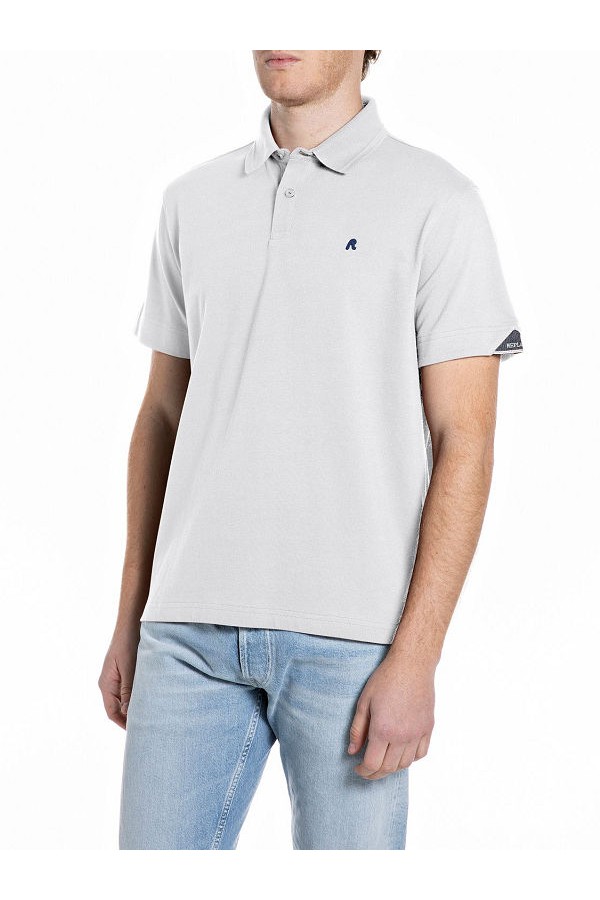 T-SHIRT POLO MENS - ΛΕΥΚΟ