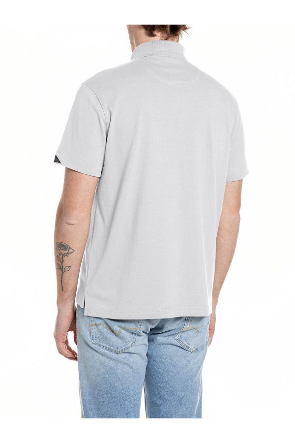 T-SHIRT POLO MENS - ΛΕΥΚΟ