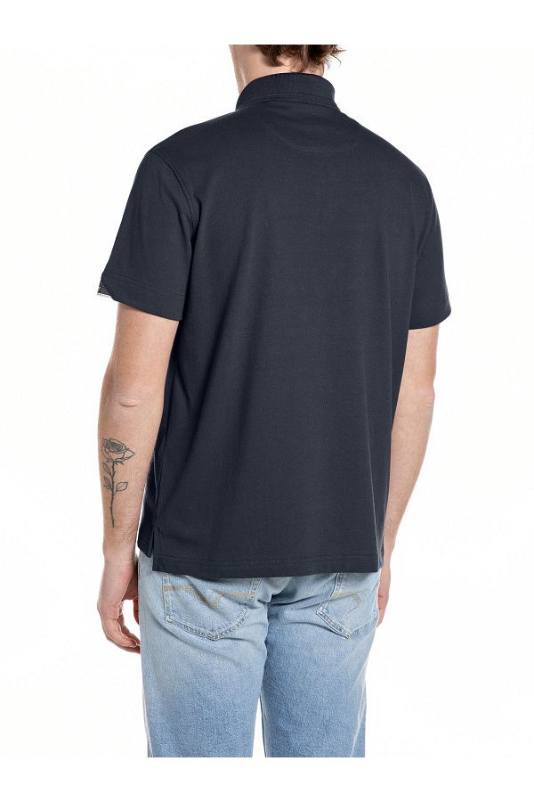 T-SHIRT POLO MENS - ΜΠΛΕ