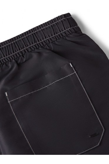 TJ MEDIUM DRAWSTRING SOLID - ΜΑΥΡΟ
