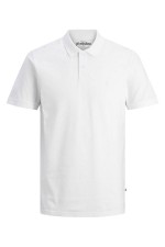 JJEBASIC POLO SS NOOS - ΛΕΥΚΟ