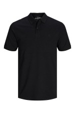 JJEBASIC POLO SS NOOS - ΜΑΥΡΟ