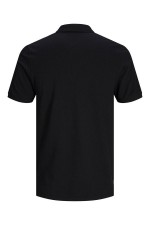 JJEBASIC POLO SS NOOS - ΜΑΥΡΟ