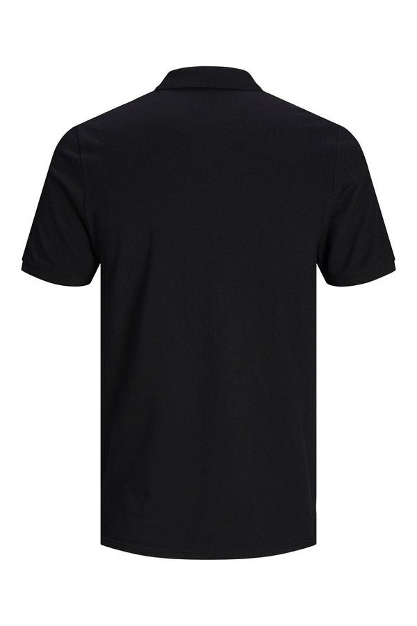 JJEBASIC POLO SS NOOS - ΜΑΥΡΟ