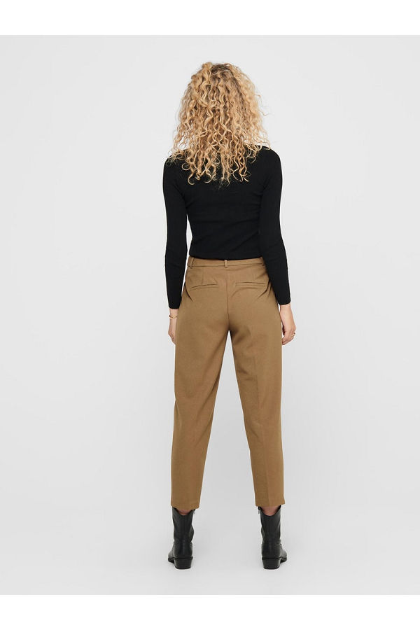 ONLEVILA-LANA HW CARROT PANT CC TLR - ΚΑΦΕ