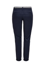 ONLBIANA LIFE COTTON BELT CHINO CC PNT - ΜΠΛΕ