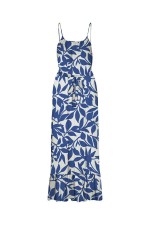 VMEASY 7/8 STRAP DRESS WVN GA - ΜΠΛΕ
