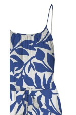 VMEASY 7/8 STRAP DRESS WVN GA - ΜΠΛΕ