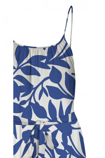 VMEASY 7/8 STRAP DRESS WVN GA - ΜΠΛΕ