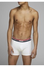 JACWAISTBAND STRIB TRUNKS 3 PACK LN STYD - ΜΑΥΡΟ