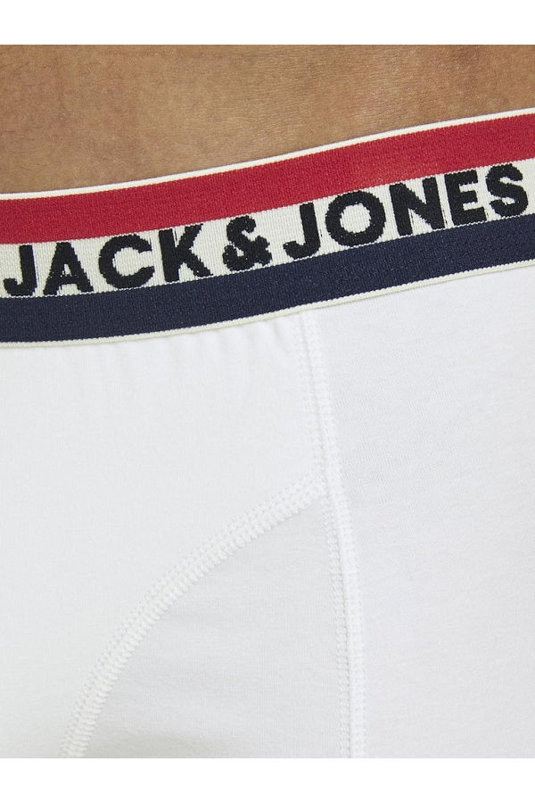 JACWAISTBAND STRIB TRUNKS 3 PACK LN STYD - ΜΑΥΡΟ