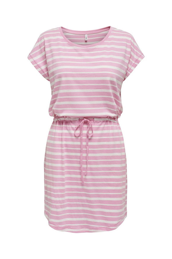 ONLMAY LIFE S/S DRESS NOOS - ΡΟΖ