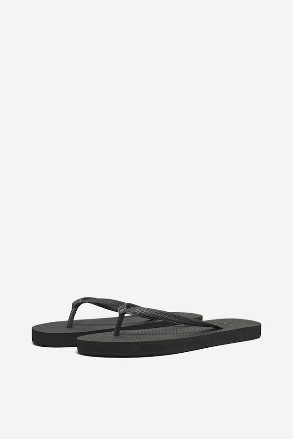 ONLLUCY SOLID FLIP FLOP - ΜΑΥΡΟ