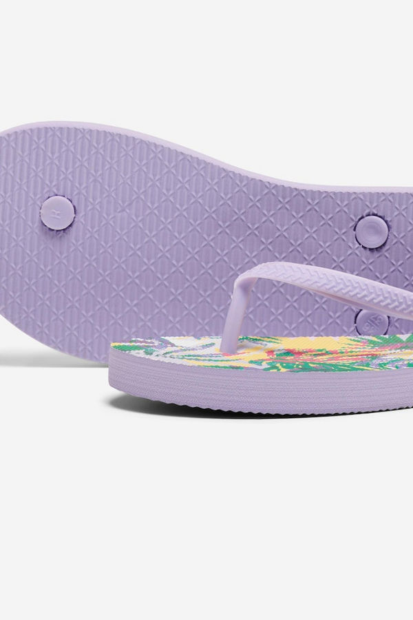 ONLLUCY PRINTED FLIP FLOP - ΜΩΒ