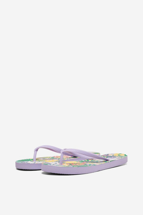 ONLLUCY PRINTED FLIP FLOP - ΜΩΒ