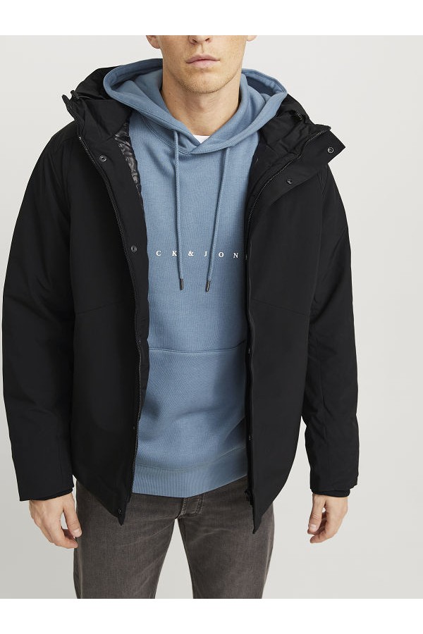 JJEKEEN JACKET SN - ΜΑΥΡΟ