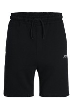 JPSTGORDON BEAU SWEAT SHORTS LNG - ΜΑΥΡΟ