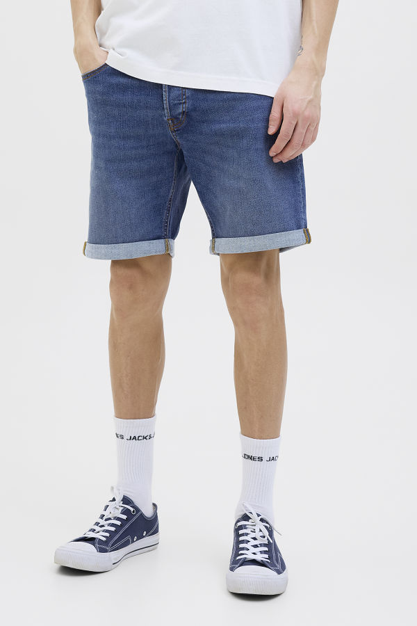JJIRICK JJORIGINAL SHORTS SQ - ΜΠΛΕ