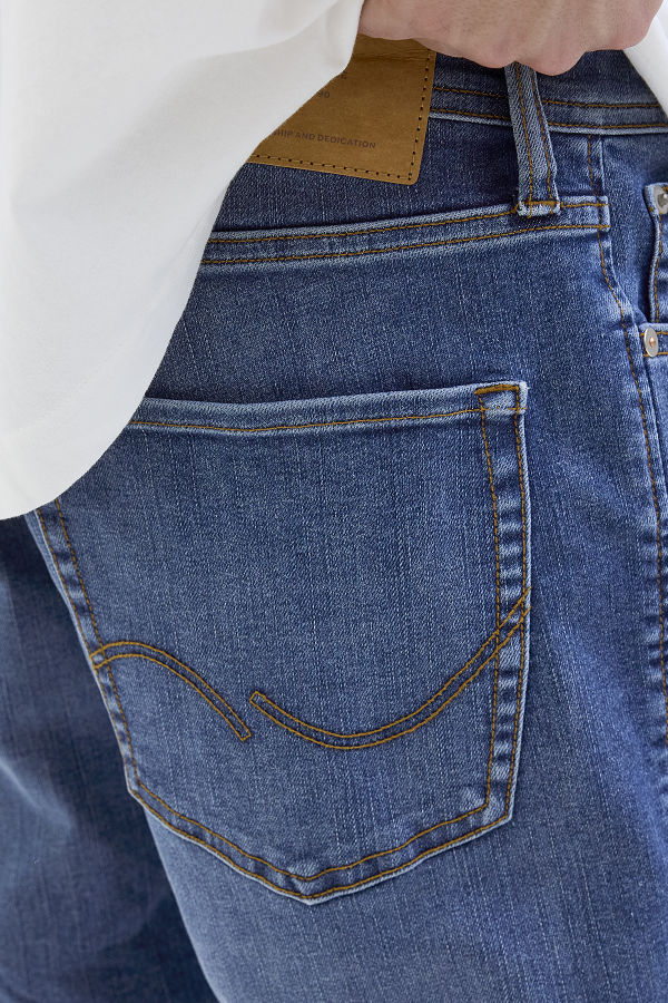 JJIRICK JJORIGINAL SHORTS SQ - ΜΠΛΕ