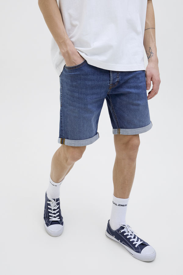 JJIRICK JJORIGINAL SHORTS SQ - ΜΠΛΕ