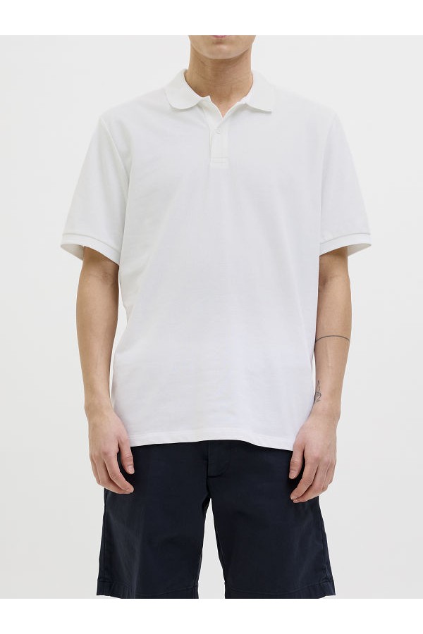 JJKANE POLO SS - ΛΕΥΚΟ
