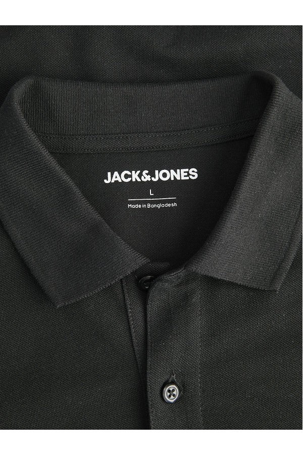 JJKANE POLO SS - ΜΑΥΡΟ