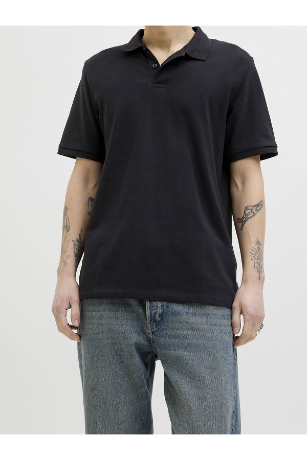 JJKANE POLO SS - ΜΑΥΡΟ