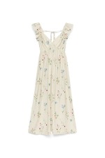 VMJOSIE SL ANKLE FRILL DRESS WVN GA - ΜΠΕΖ