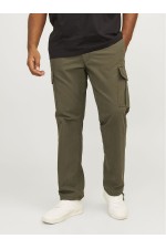 JPSTKANE JJBARKLEY CARGO PANT NOOS PLS - ΧΑΚΙ