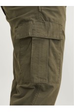 JPSTKANE JJBARKLEY CARGO PANT NOOS PLS - ΧΑΚΙ