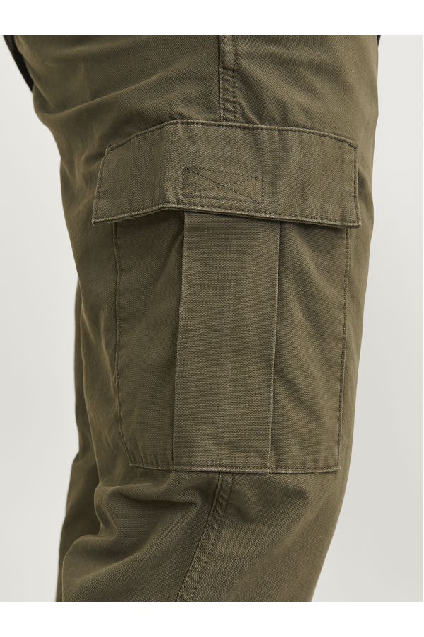 JPSTKANE JJBARKLEY CARGO PANT NOOS PLS - ΧΑΚΙ