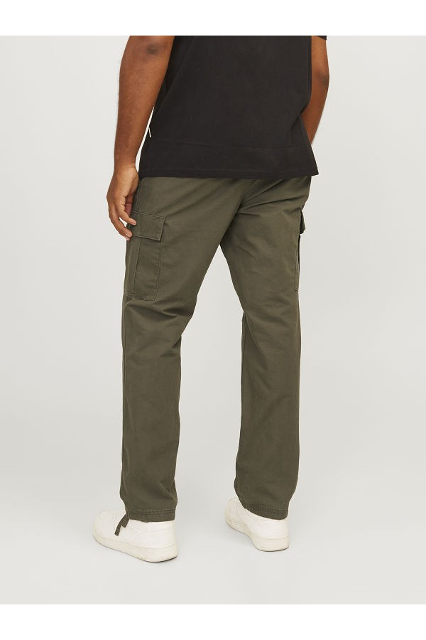 JPSTKANE JJBARKLEY CARGO PANT NOOS PLS - ΧΑΚΙ