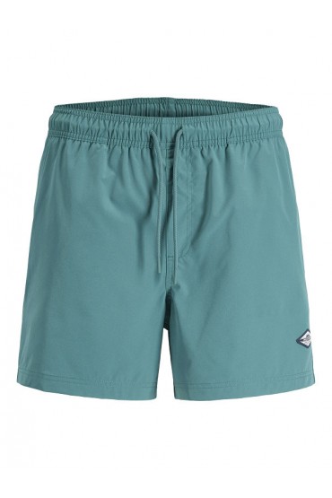 JPSTMAUI TROPIC SOLID SWIM SHORTS REG SN - ΠΡΑΣΙΝΟ