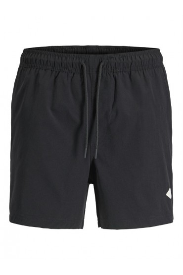 JPSTMAUI TROPIC SOLID SWIM SHORTS REG SN - ΜΑΥΡΟ