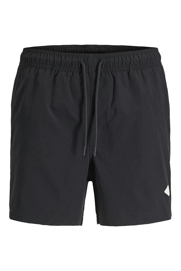 JPSTMAUI TROPIC SOLID SWIM SHORTS REG SN - ΜΑΥΡΟ