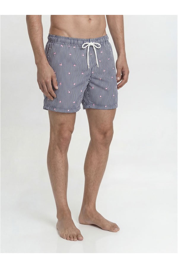JPSTMAUI BREEZE MINI STRIPE SWIM SRT SN - ΜΠΛΕ