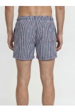 JPSTMAUI BREEZE MINI STRIPE SWIM SRT SN - ΜΠΛΕ