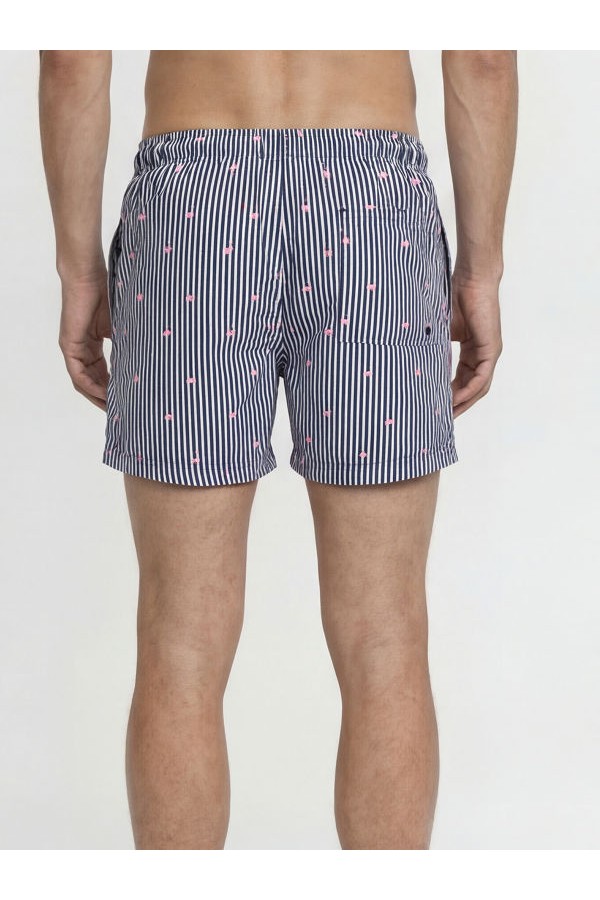 JPSTMAUI BREEZE MINI STRIPE SWIM SRT SN - ΜΠΛΕ