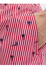 JPSTMAUI BREEZE MINI STRIPE SWIM SRT SN - ΚΟΚΚΙΝΟ
